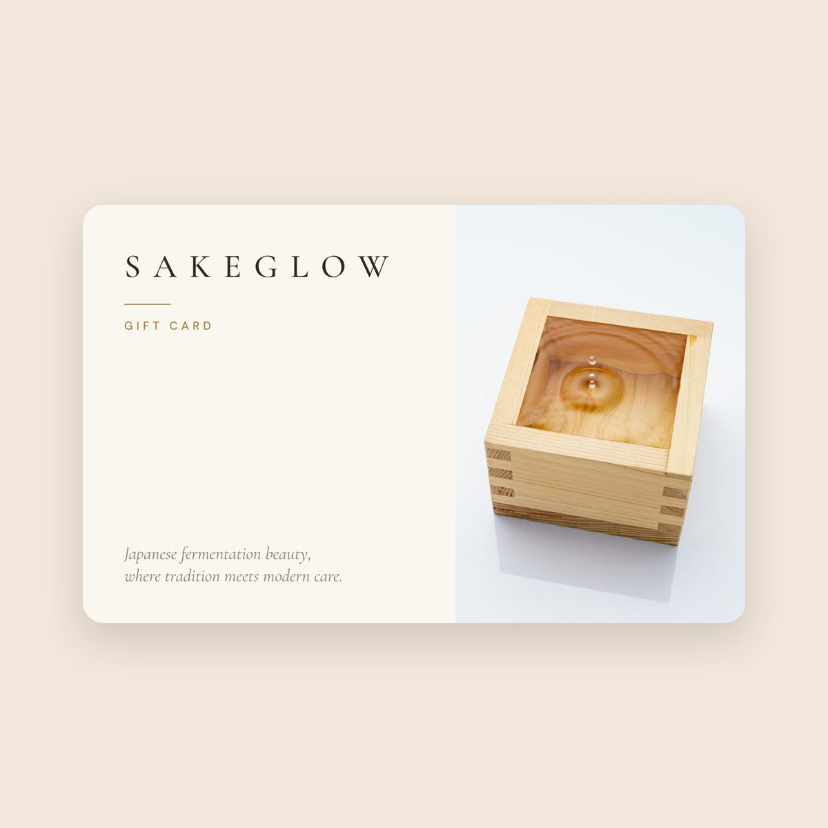 SAKEGLOW Gift Card